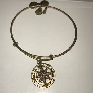 Gold Compass alex and ani bracelet